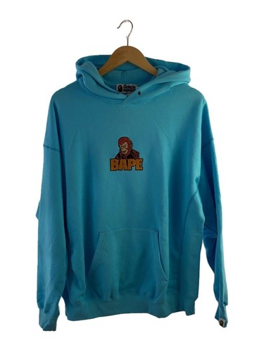 A BATHING APE (BAPE) Felpa con cappuccio A BATHING APE blu S usata