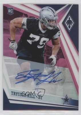 2019 Panini Phoenix Rookies Pink Auto /35 Trysten Hill #179 Rookie Auto RC - Image 1 of 2