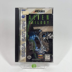 Alien Trilogy (Sega Saturn, 1996) CIB Reg Card