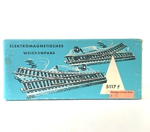 VINTAGE MARKLIN HO POINTS/SWITCHES #5117 - W/BOX - Picture 1 of 5