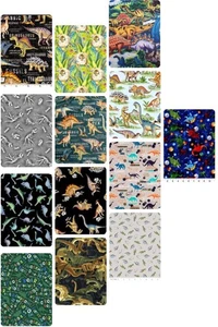 10 Fat Quarters - Assorted Dinosaurs Fat Quarter Bundle - Picture 1 of 2