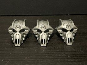 Lego Bionicle Kanohi Mask Skull Narrow Silver 70793  70794