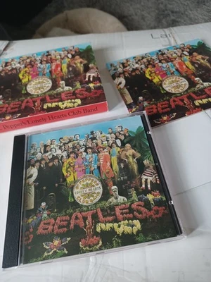 Sgt. Pepper's Lonely Hearts Club Band The Beatles CD 1987 Slipcase + Booklet - Image 1 of 4