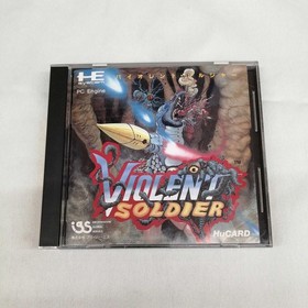 IGS PC Engine Soft Violent Soldier Used