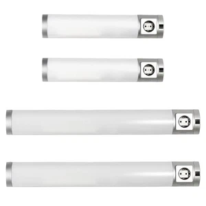 Lámpara de base LED con toma de corriente deslumbrante baño cocina lámpara de pared interior - Imagen 1 de 15