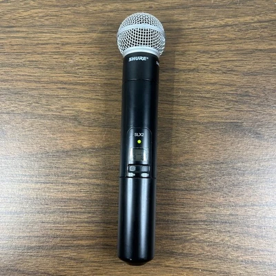 SHURE SM58 SLX2-G5 Wireless Handheld Microphone (1) 494-518MHz - Image 1 of 4