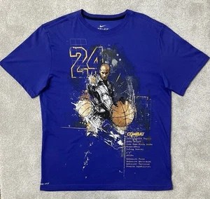 Nike Dri-Fit Kobe Bryant 24 Black Mamba Special Ops T-Shirt - Mens Size XL, RARE - Picture 1 of 15