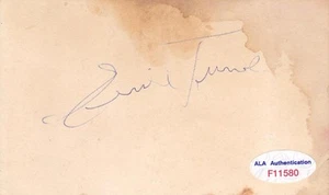 ERNIE TERRELL d. 2014 signierte 3x5 Karteikarte WBS Schwergewicht 1965-1967 ALA F11580 - Bild 1 von 1