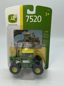 Tractor Ertl John Deere 7520 escala 1/64 nuevo en caja incluye tarjeta de coleccionista diecast - Imagen 1 de 9