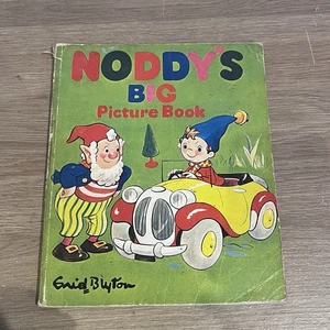 Vintage Noddy’s Big Picture Book Enid Blyton 1970 Children’s Tv Hardback 70s - Imagen 1 de 14