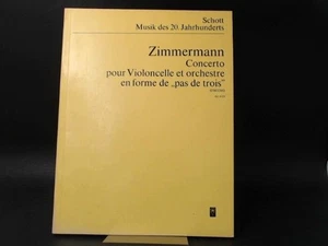 Bernd Alois Zimmermann: Concerto pour Violoncelle et orchestre en forme de "pas  - Picture 1 of 4