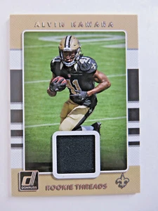2017 Panini Rookie Threads Alvin Kamara Relic 17 New Orleans Saints - Foto 1 di 2