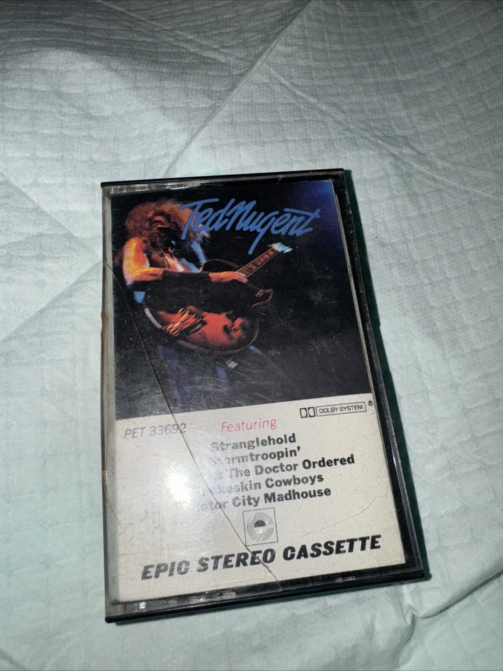 Ted Nugent: Weekend 1978 Epic Records Cassette AA110 - Image 1 of 1