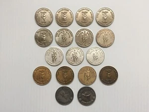 Lot 17 Heilsarmee Kettle Klub Club Platin Gold Silber Mitglied Münze Medaille - Bild 1 von 14