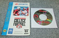 Bill Walsh College Football (Game & Manual Only) Sega CD Fast Shipping!