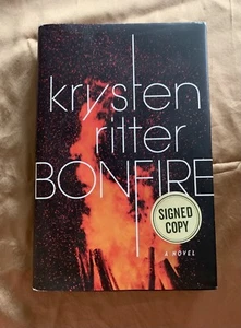 Bonfire SIGNED by Krysten Ritter (HCDJ 1st Ed) - Picture 1 of 7