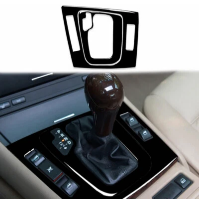 Piano Black Gear Shift Panel Frame Cover Trim For BMW 3 Series E46 1998-2005 New Foto 1 de 4