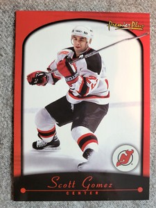 2000-01 Topps Premier Plus Hockey Over Sized Card 3.25"x4.75" Checklist Card w/S