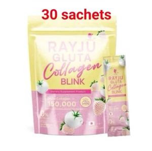 RAYJU GLUTA COLLAGEN BLINK Antioxidant 0%Sugar Nourish Skin Hair Nails - Picture 1 of 7