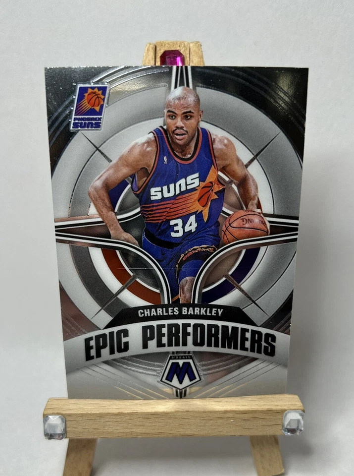 CHARLES BARKLEY 2021-22 Panini Mosaic Epic Performers #13 Phoenix Suns - Image 1 of 4