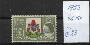 Bermuda @ QEII 1953 £1  SG150   USED  Nice Priced @GB1041 - Picture 1 of 1