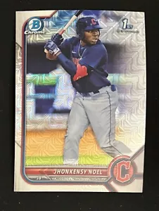 2022 Bowman Chrome Mega Jhonkensy Noel Mojo rifrattore 1° Bowman Guardians - Foto 1 di 2
