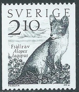 1983 SVEZIA FAUNA VOLPE POLARE MNH ** - RF21-6 - Foto 1 di 1
