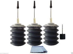 Inchiostro di ricarica 3x30ml ND® nero per CARTUCCIA CANON PG-210 210XL - Foto 1 di 1