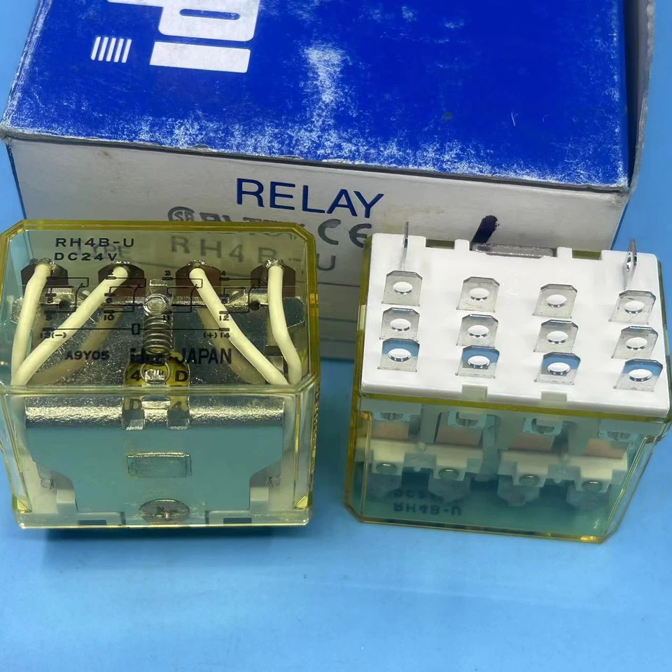 New RH4B-U DC24V Intermediate Relay 10A 14 Pins x 1pc - Image 1 of 1