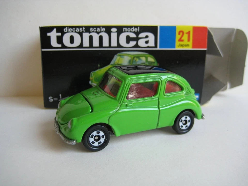 Tomica 1/50 30th Reprint Black Box No.21 Subaru 360 from Japan 14742 - Image 1 of 1