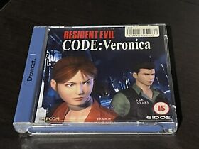 Resident Evil Code - Veronica - DC - SEGA Dreamcast - Dream cast -