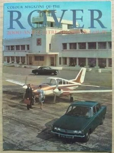 ROVER 2000 in Range Car Sales Brochure 1966 #669 3 LITRE SALOON & COUPE - Picture 1 of 4