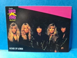 HOUSE OF LORDS🏆1992 Pro Set MusiCards Super Stars #185🏆FREE POST - Picture 1 of 2