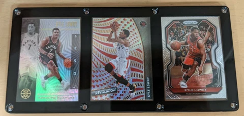 KYLE LOWRY 3 CARD PLAQUE TORONTO RAPTORS Cover