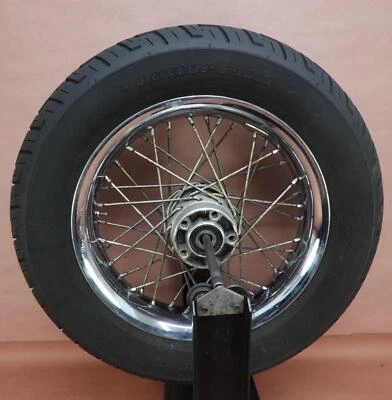 00-06 Harley Davidson Heritage Softail FLSTCI Rear DUNLOP Tire Rim Wheel - Image 1 of 4