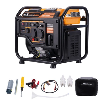 Inverter Stromerzeuger Generator Notstromaggregat 3200W Leise Strom Benzin - Bild 1 von 4