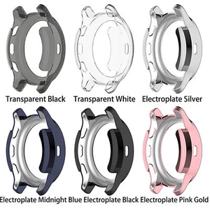 Watch Protective Case Half-Cover Electroplated TPU Case For Garmin Venu 2 Plus - Picture 1 of 18