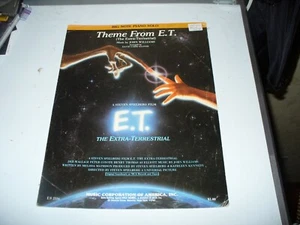 Vintage Klavier Noten THEMA VON E.T. 1982 - Bild 1 von 2