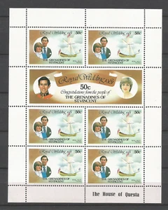 La Princesse Diana & Le Prince Charles feuillet non oblitéré MNH /T9837 - Foto 1 di 1