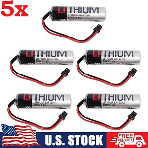Batería 5X 3.6V Toshiba ER6V/3.6V ER6VC119A ER6VC119B para Mitsubishi M70 PLC EE. UU. - Imagen 1 de 7