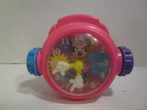Disney Minnie Mouse Action Gears Toy Watch (Mattel) 1980's Vintage Works Great - Picture 1 of 5