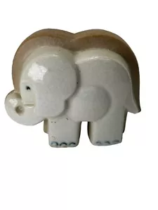 Vintage 1978 LISA LARSON Noah's Ark Gustavsberg Elephant Figurine Ceramic - Picture 1 of 8