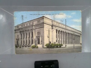 Denver CO Postcard Old Vintage Card Post Office and Federal Building - Picture 1 of 2