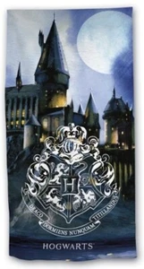 Harry Potter Hogwarts Crest Beach Towel Swimming Holiday 70 x 140cm - Picture 1 of 1