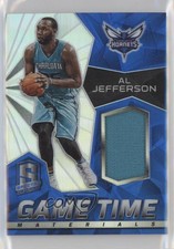 2015-16 Panini Spectra Game Time Materials Silver Prizm /49 Al Jefferson #24