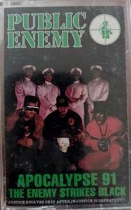 Public Enemy Apocalypse 91 The Enemy Strikes Black Cassette 1991 - Picture 1 of 1