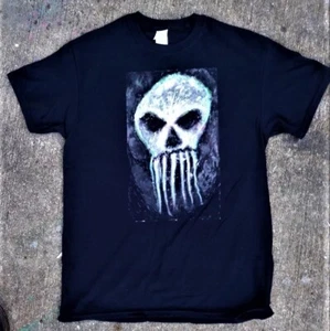 Skull X  Black short Sleeve Tee T-Shirt Cotton Large New - Picture 1 of 2