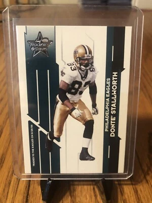 2006 Leaf Rookies and Stars #67 Donte Stallworth Saints Eagles football card - Image 1 of 2