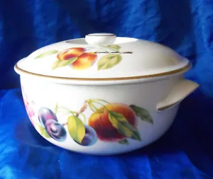Royal Worcester piatto casseruola coperto modello Pershore 6 1/2" - Foto 1 di 8