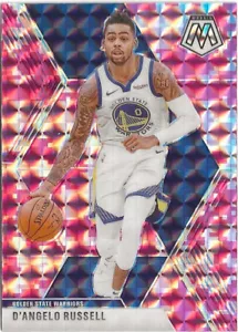 2019-20 Panini Mosaic D'Angelo Russell Pink Prizm SP #90 - Picture 1 of 1